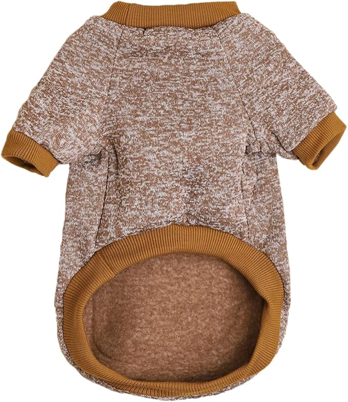 Jecikelon Dog Clothes Dogs Sweater Soft Puppies Clothing Winter Puppy Sweaters - Image 5