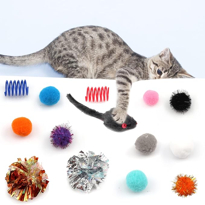 60 Pack Cat Toys - Image 4