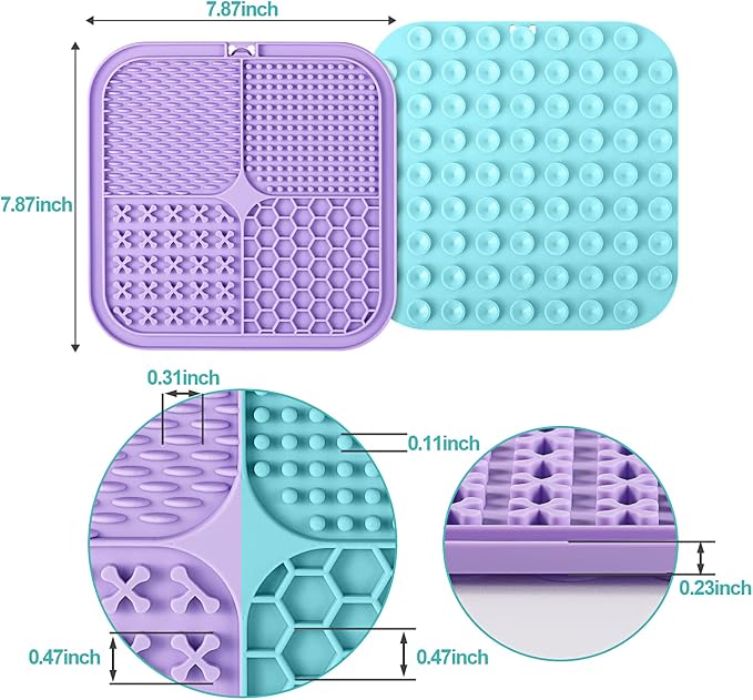 LUKITO Lick Mat for Dogs & Cats 2 Pack - Image 5