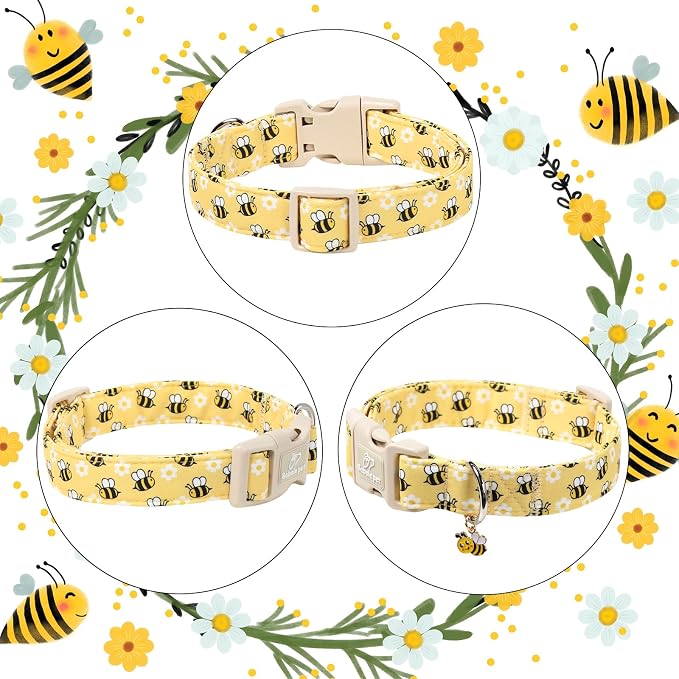Bee & Daisy Dog Collar for Large Dogs - Image 7