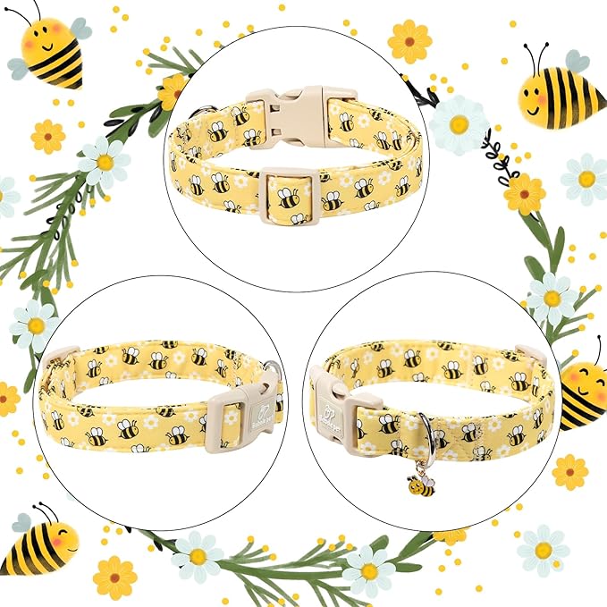Bee & Daisy Dog Collar for Puppy Small Dogs - Image 7