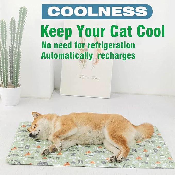Dog Cooling Mat, Pet Self-Cooling Mat Pad Bed - Image 6