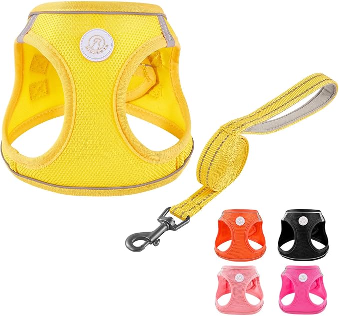 Soft Mesh Dog Harness and Leash Set, No Pull Puppy Harness and Leash Set by Unknown