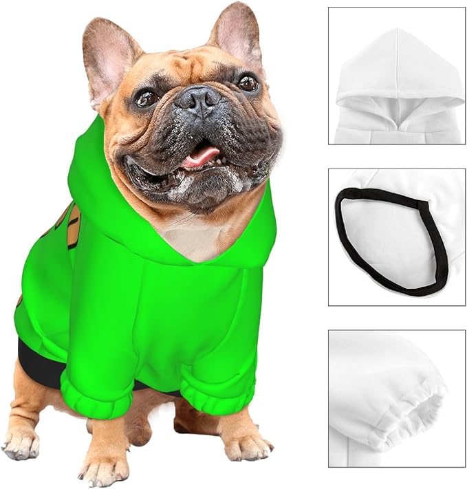 Custom Sweatshirt for Small Pet Cat Puppy Dogs Cold Weather Clothes Sweatshirt - Image 4