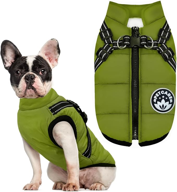 PETCARE Winter Dog Coat with Harness Built in Waterproof Dog Jackets Warm Pet - Image 8