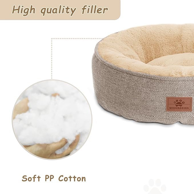 WINDRACING Cat Beds for Indoor Cats, Dog Bed for Small Dogs Breeds, Soft Kennel - Image 3