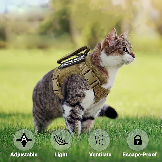 Tactical Cat Harness Escape Proof - Image 8