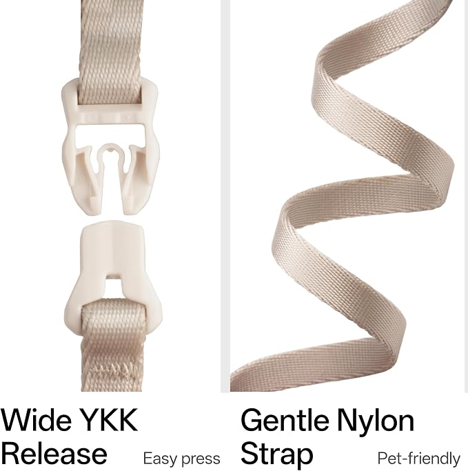 Escape Proof Cat Harness Anti-Choke Quick Release Adjustable QR Code Soft Nylon - Image 4