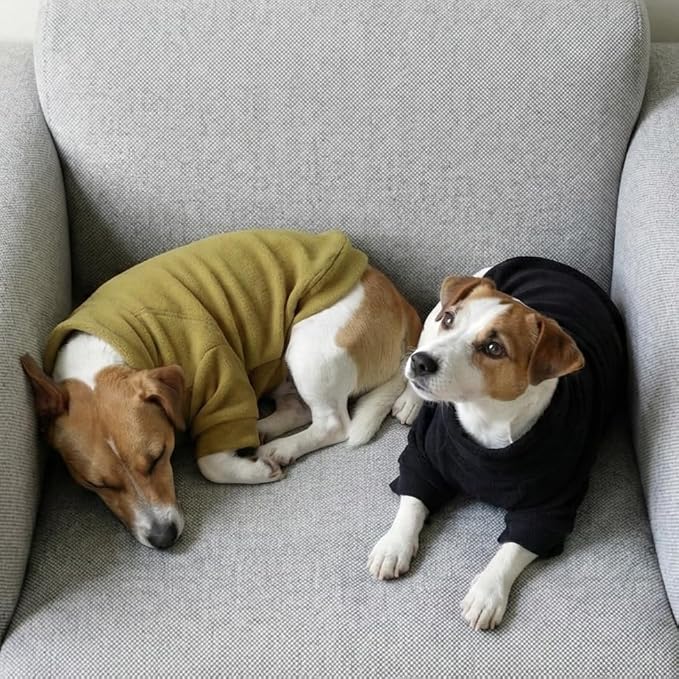 Fitwarm 3 Pack Classic Fleece Dog Sweater, Winter Clothes - Image 7