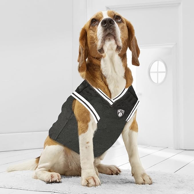 NBA PET Jersey Brooklyn NETS Basketball Dog Jersey, Medium. Best Licensed - Image 4