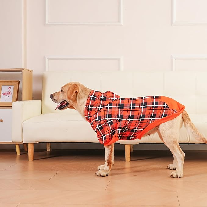 EXPAWLORER Plaid Dog Hoodie - Image 8