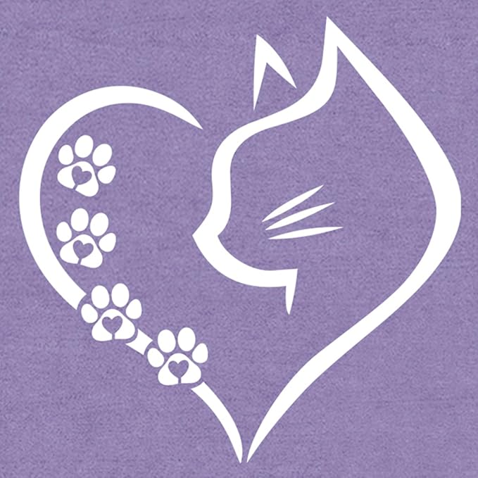 Cat Shirts for Women Cat Mom Tshirts Pet Lover Shirt Cats Paw Print Tee Tops - Image 6
