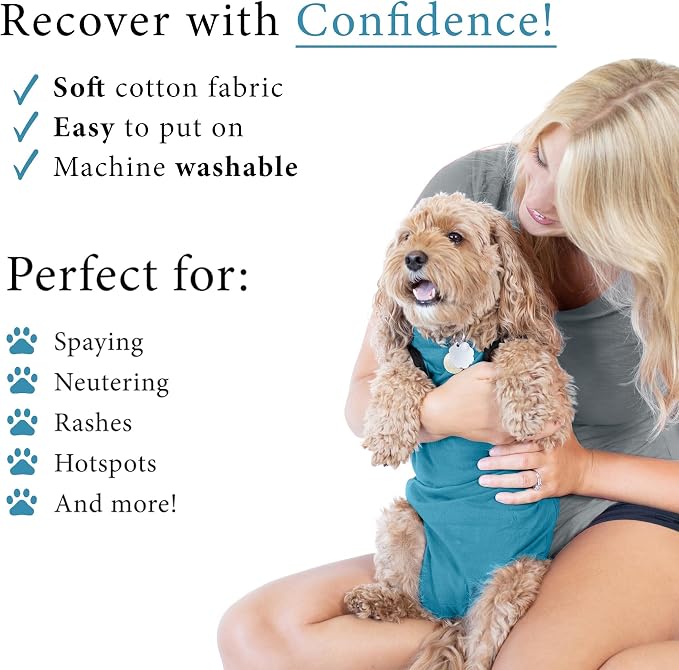 BellyGuard Dog Surgery Recovery Suit, Dog Onesie - Image 3