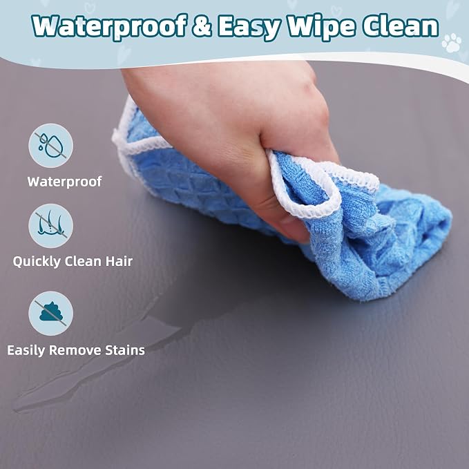 Dog Crate Pad Mat, Waterproof Kennel Cage Mat, Cooling Pet Bed - Image 2
