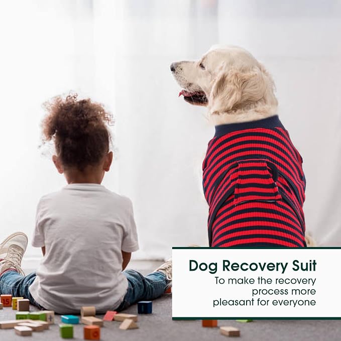 Kuoser Recovery Suit for Dogs Cats After Surgery, Professional Pet Recovery - Image 5