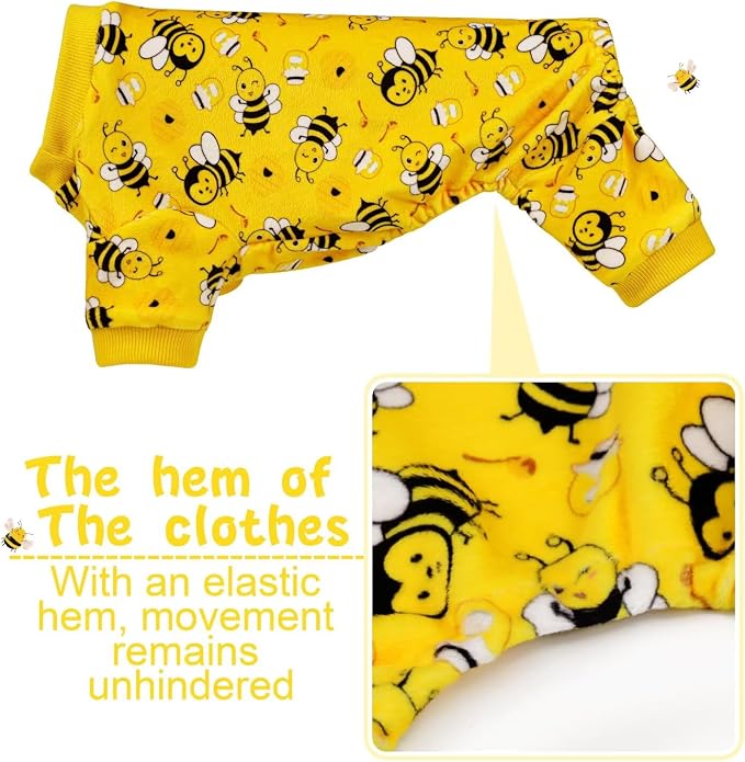 Paiaite Dog Pajamas Onesie: Comfortable Four-Legged Apparel - Image 4