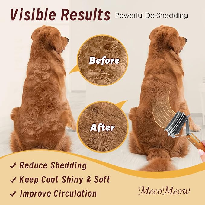 3 in 1 Undercoat Rake for Dogs - Image 6