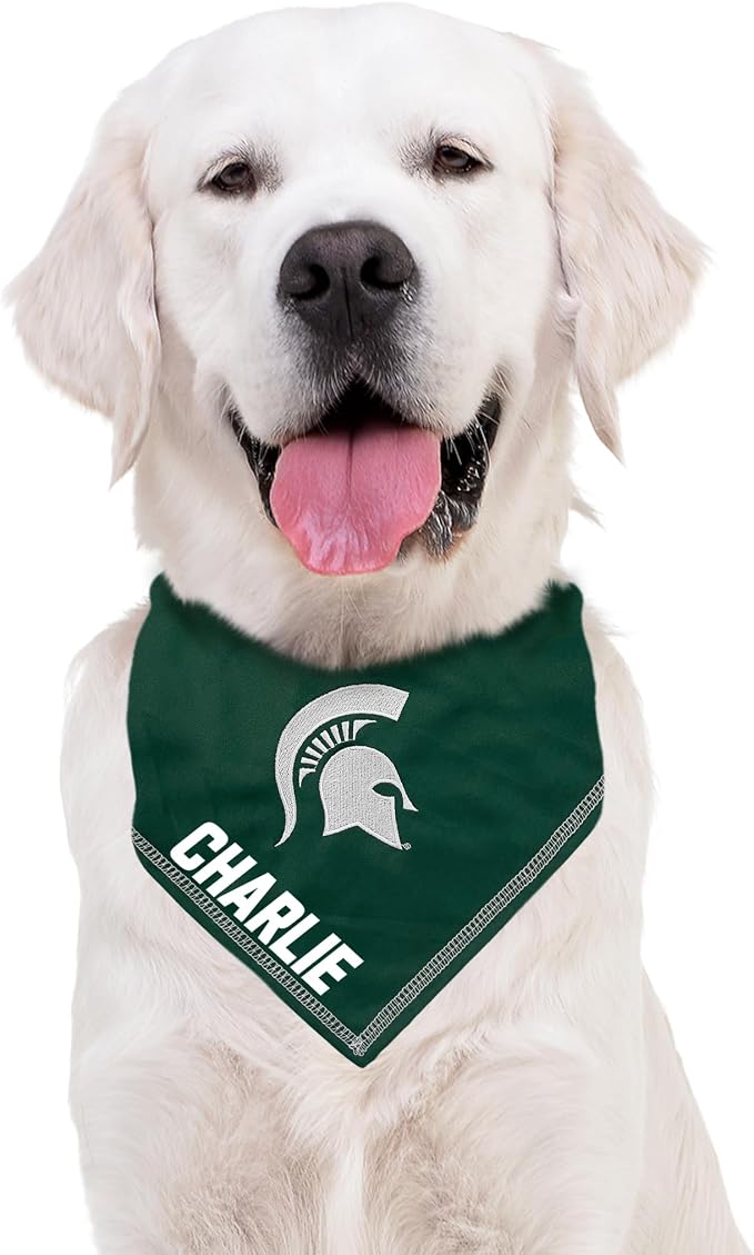 NCAA Michigan State Spartans Personalized Tie Bandana - Image 4