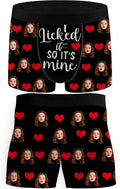 M YESCUSTOM Custom Faces Funny Short Briefs Gift by MYESCUSTOM