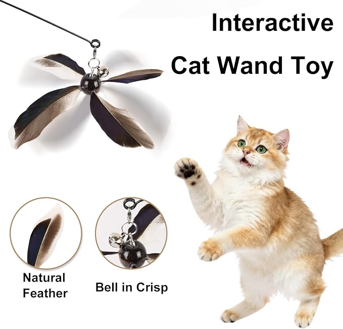 ottmat Cat Wand Toys Interactive - Image 3