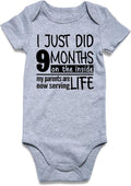 UNIFACO Unisex Baby Funny Saying Outfit Short and Long Sleeve Bodysuits Romper by UNIFACO