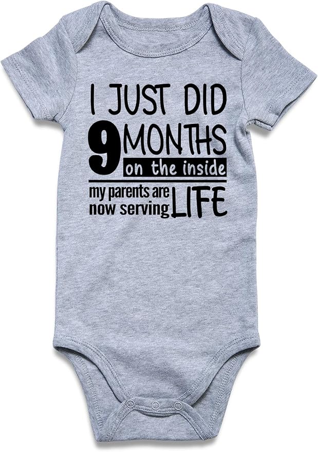 UNIFACO Unisex Baby Funny Saying Outfit Short and Long Sleeve Bodysuits Romper by UNIFACO