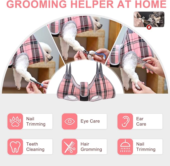 BEAUTYZOO Dog Grooming Hammock, Medium Dog Sling - Image 6