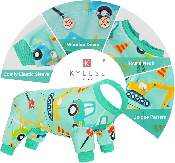 KYEESE Dog Pajamas Velvet Dog Pajamas Medium Sized Dogs Soft Dogs Clothes Pjs - Image 8