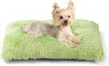 EHEYCIGA Fluffy Dog Crate Bed for Small Dogs, Plush Faux Fur Crate Pad by EHEYCIGA