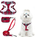 PUPTECK Dog Harness and Leash Set Small Sized, Step in No Pull Adjustable Puppy by PUPTECK