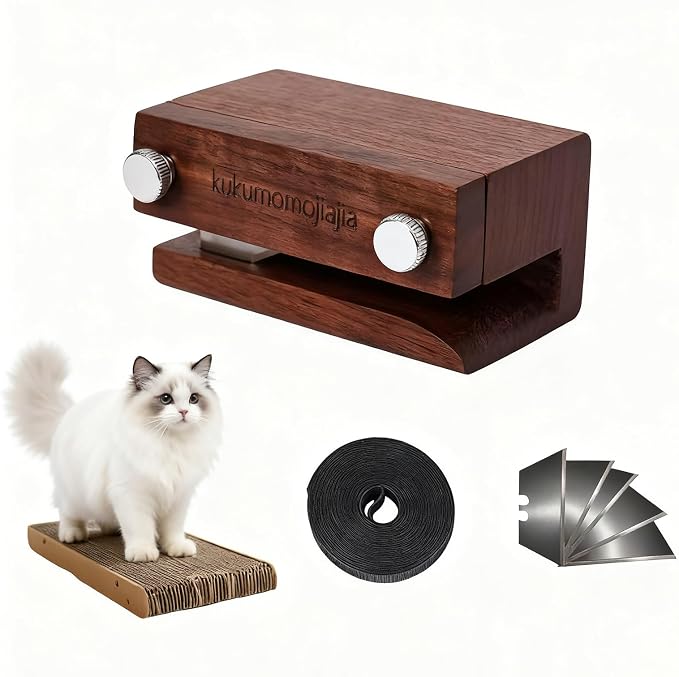 Cardboard Cutter for Cat Scratchers, Wooden cat Cardboard Cutter，Box Cutter for by Unknown