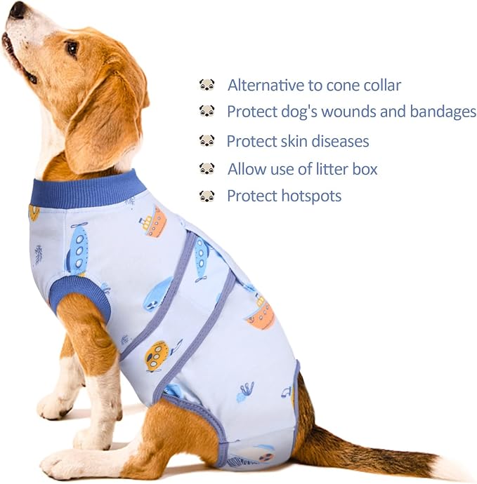 Kuoser Recovery Suit for Dogs Cats After Surgery, Professional Pet Recovery - Image 7