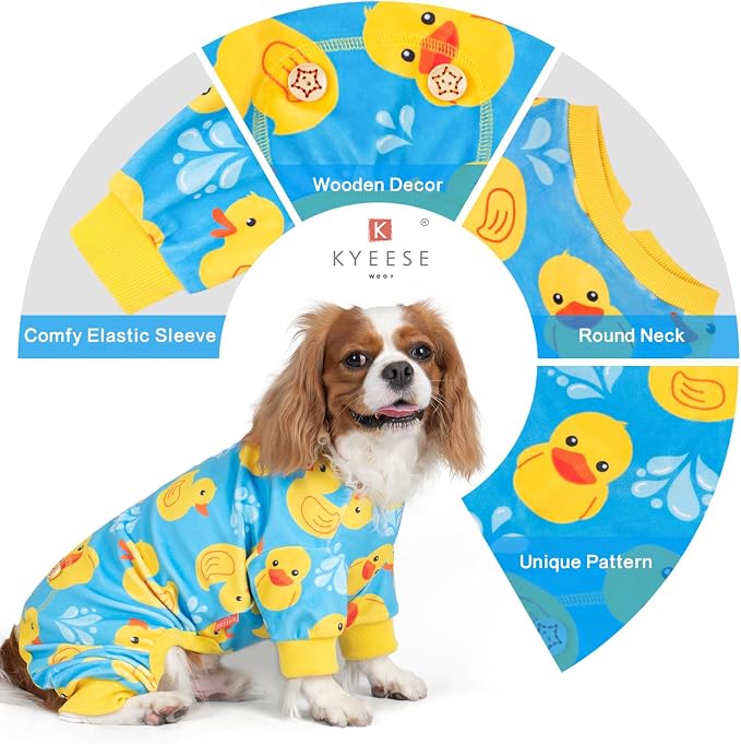 KYEESE Dog Pajamas Comfy Dog Pajamas Medium Sized Dogs Comfy Pet Onesie Costume - Image 6