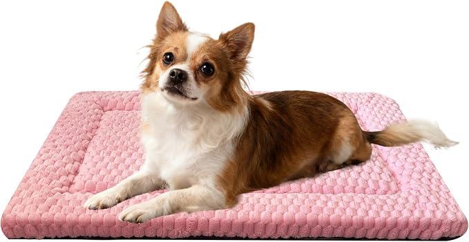 Dog Bed Crate Mat, Soft Durable Washable Anti-Slip Kennel Pad by %E7%AB%8B%E5%8D%B3%E8%B4%AD%E4%B9%B0