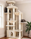 Heybly Cat Tree, 71-Inch Tall Cat Tower by HEYBLY