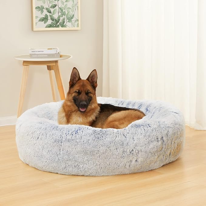Bedfolks Calming Donut Dog Bed - Image 2