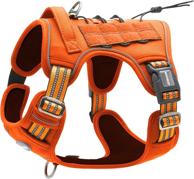 AUROTH Tactical Dog Harness for Large Dogs No Pull Adjustable Pet Harness - Image 8