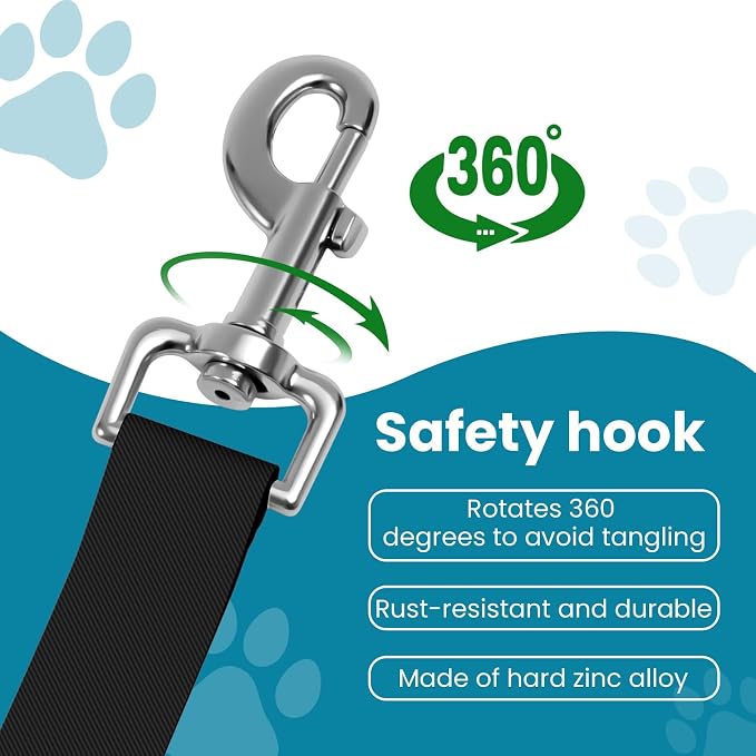 Adjustable pet cat and Dog car seat Belt，The Lanyard is Flexible and Adjustable - Image 3