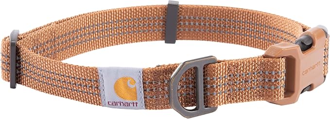 Carhartt Nylon Webbing Dog Collar, Fully Adjustable W/Durable Side Release by Carhartt
