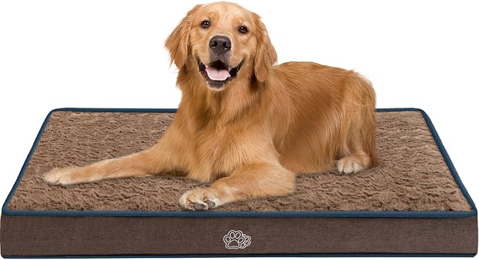 EMPSIGN Dog Bed Mat 41 Inch Reversible Warm & Cool, Washable Dog Crate Bed by EMPSIGN