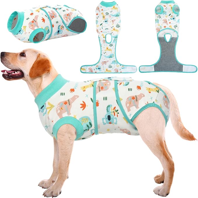 Kuoser Recovery Suit for Dogs Cats After Surgery, Professional Pet Recovery by Kuoser