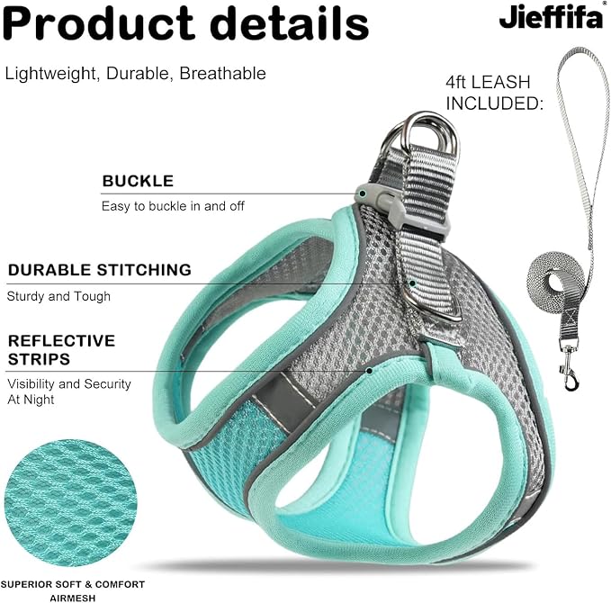 Cat Harness and Leash Set - Image 3