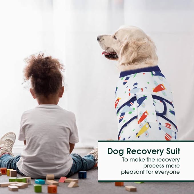 Kuoser Recovery Suit for Dogs Cats After Surgery, Professional Pet Recovery - Image 5