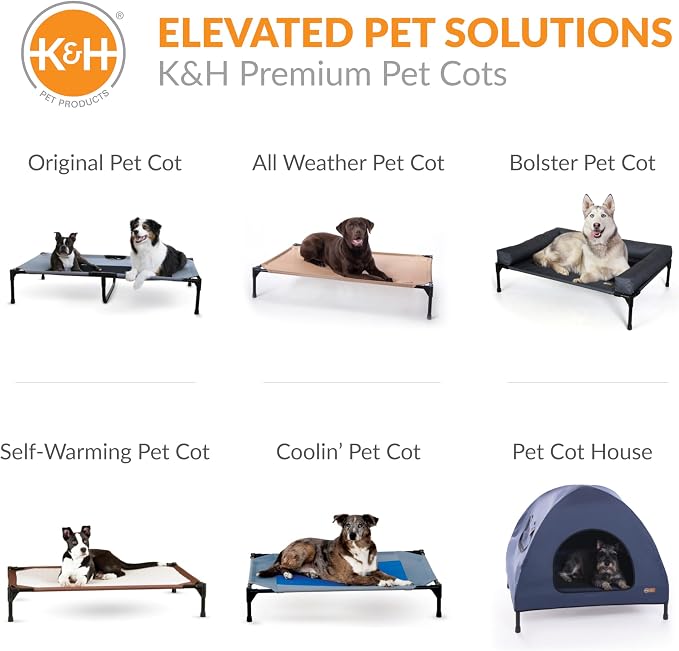 K&H Pet Products Dog Cot Replacement Cover, Designed to fit K&H XL Pet Cots - Image 8