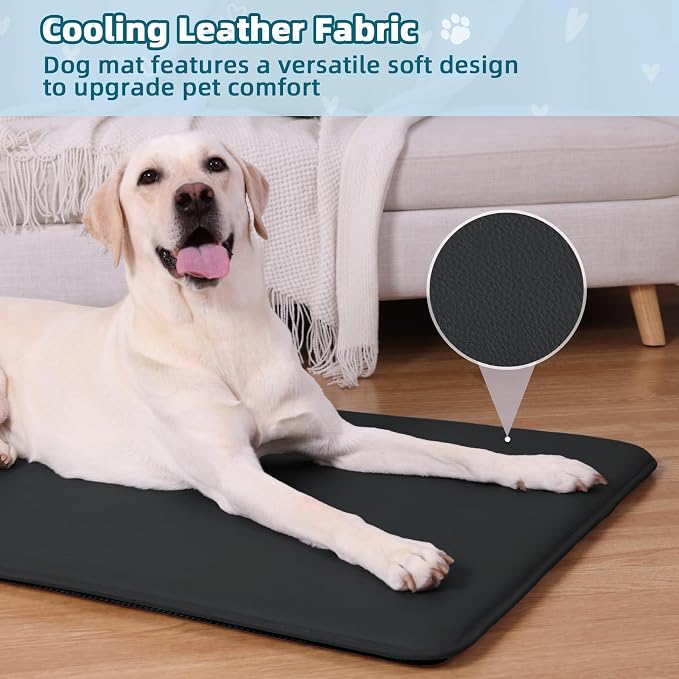 Large Dog Crate Pad Bed, Waterproof Cooling Pet Bed - Image 5