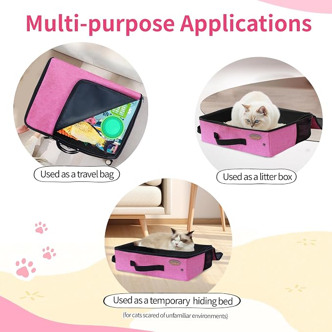 Deblue Portable Traveling Cat Litter Box - Image 5