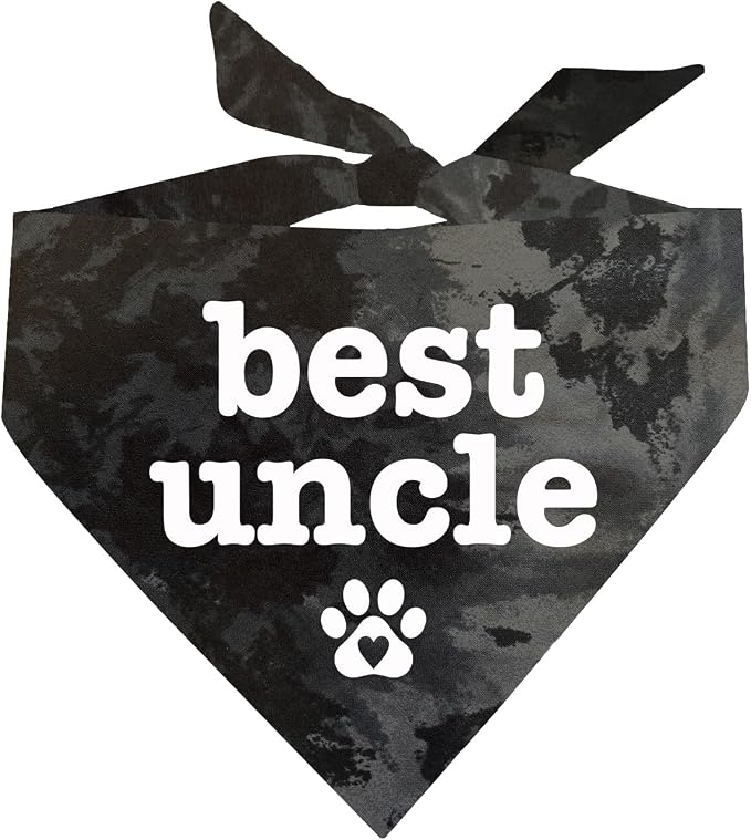 Best Uncle Father's Day, Valentine's Day, Birthday Dog Bandana by TeesTails