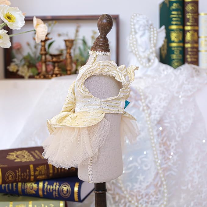 Fashion Sweet Puppy Dog Blingbling Princess Skirt Pet Dog Lace Cake Camisole - Image 2