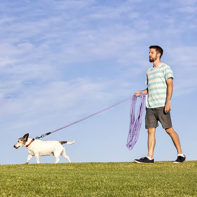 Long Dog Leash for Training 20Ft-Reflective Nylon Rope - Image 6