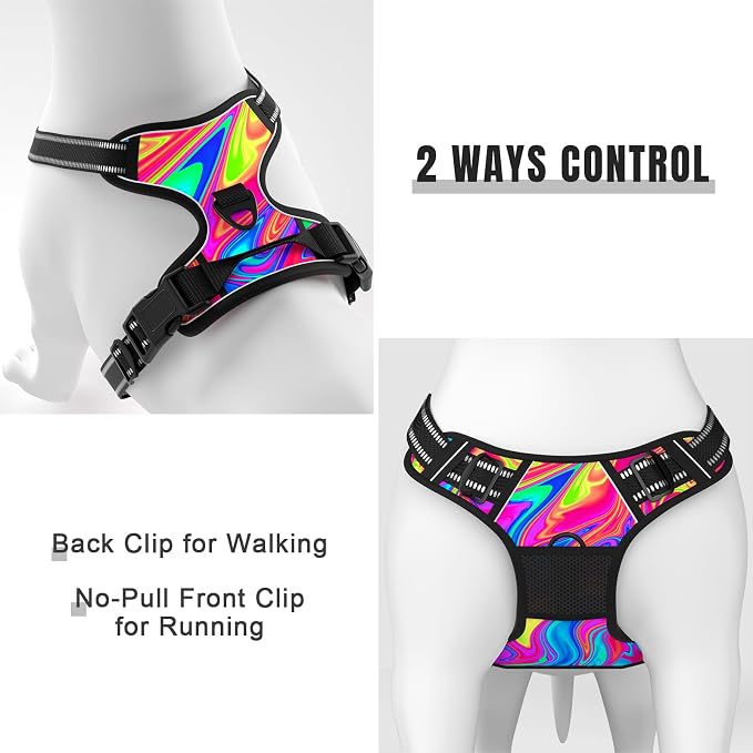 Rnivvi No Pull Dog Harness, Cute Reflective Extra Small Sized Puppy Harness - Image 5